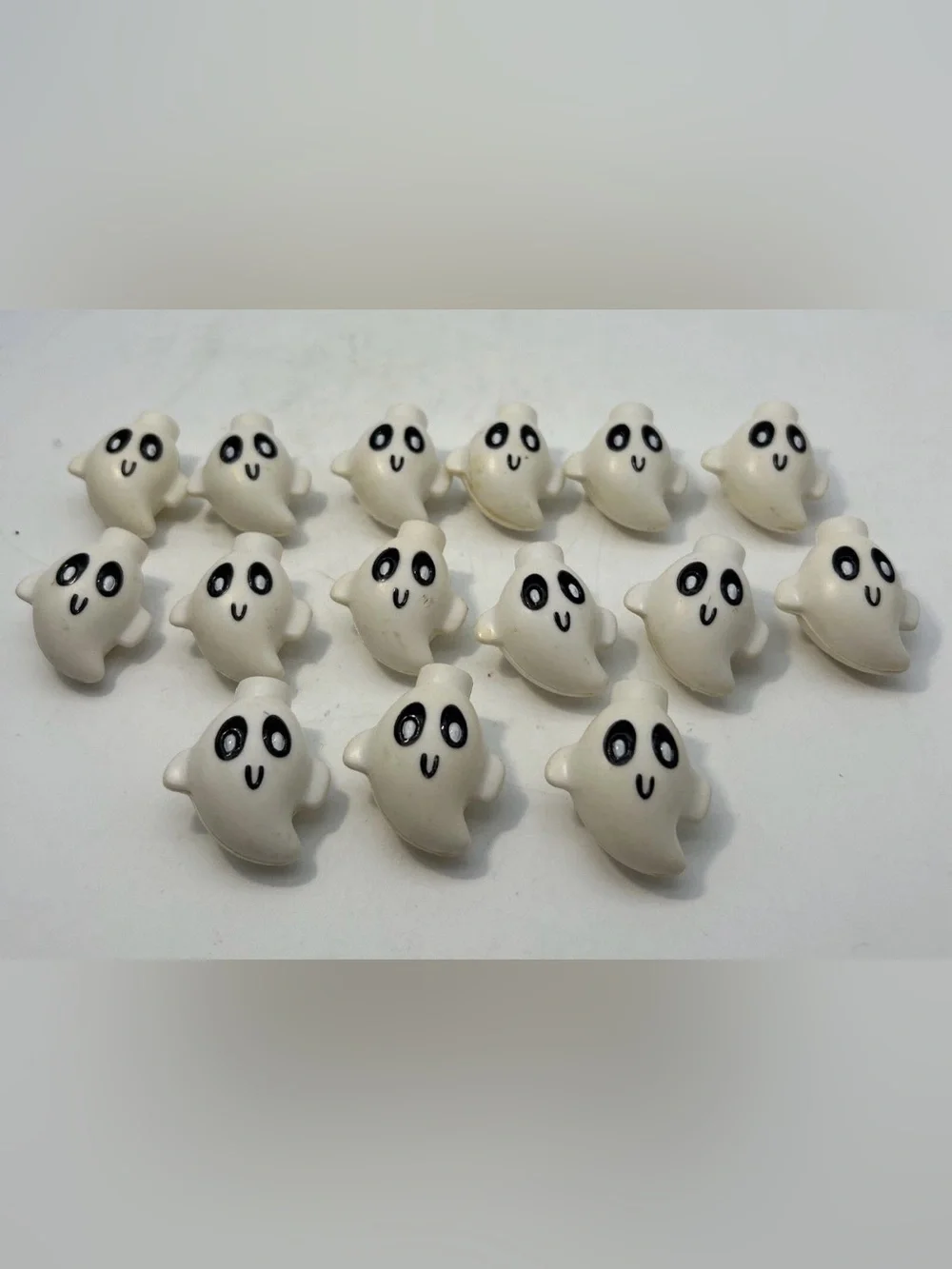 15 Ghost Blow Mold String Light Covers Halloween Decoration Replacement 1.5 x 1”